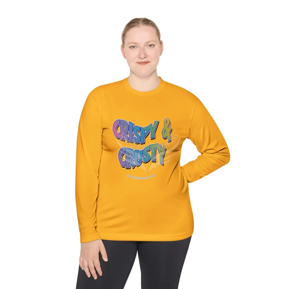 Colorful ’Crispy & Crusty’ - Long Sleeve Tee Long-sleeve