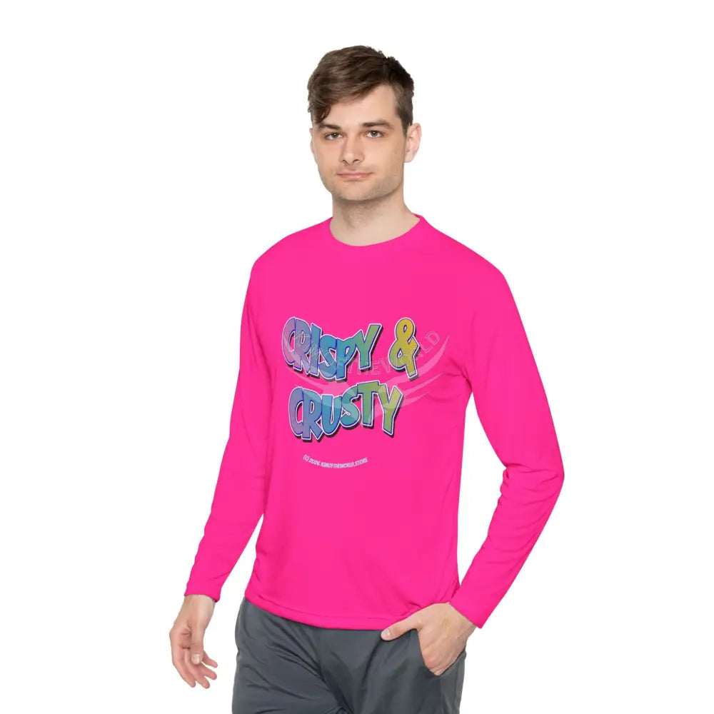 Colorful ’Crispy & Crusty’ - Long Sleeve Tee Long-sleeve