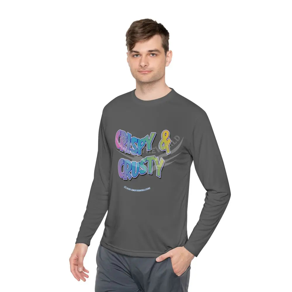 Colorful ’Crispy & Crusty’ - Long Sleeve Tee Long-sleeve
