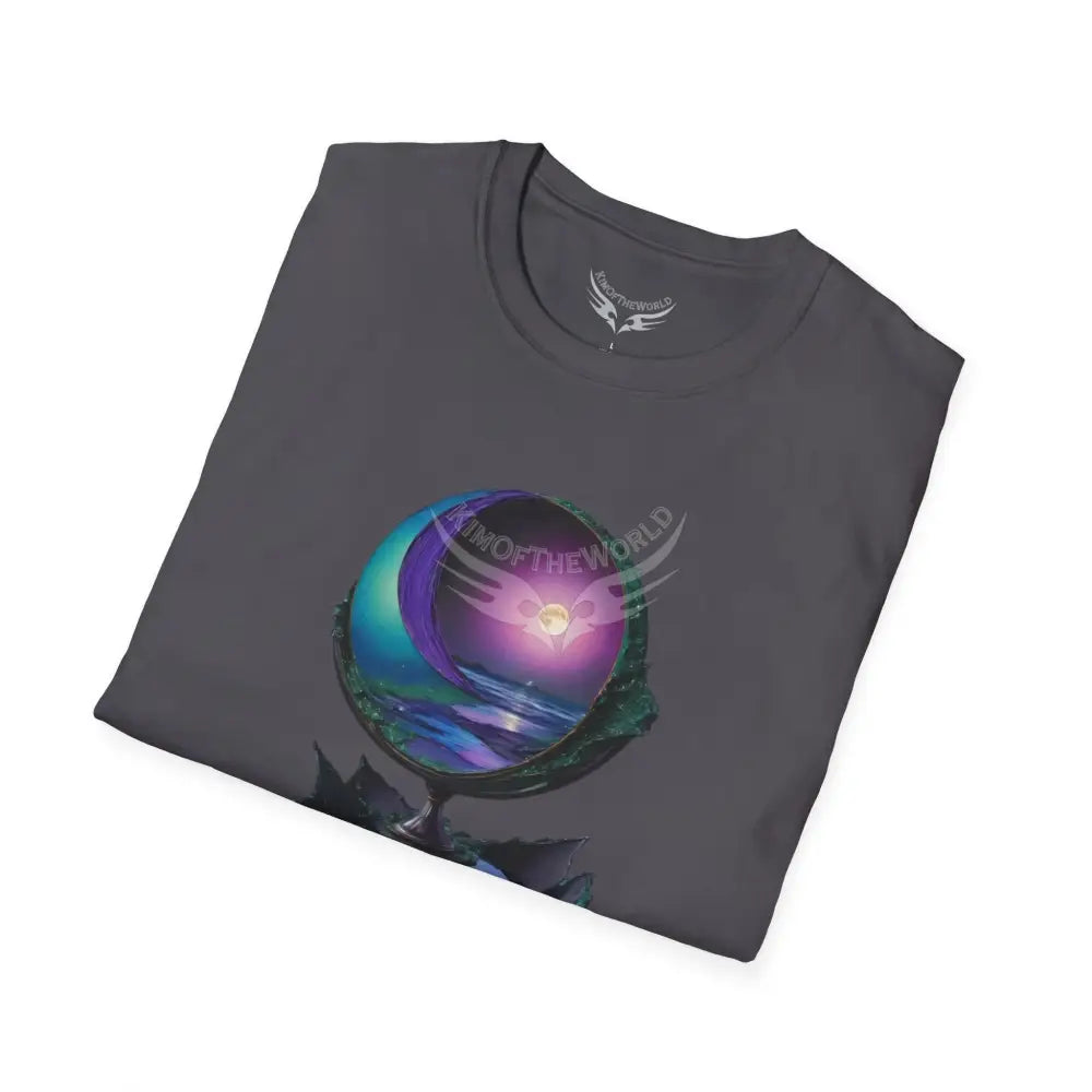 Colorful Liquid Two-Story Scenery Tee - Softstyle T-Shirt T-Shirt