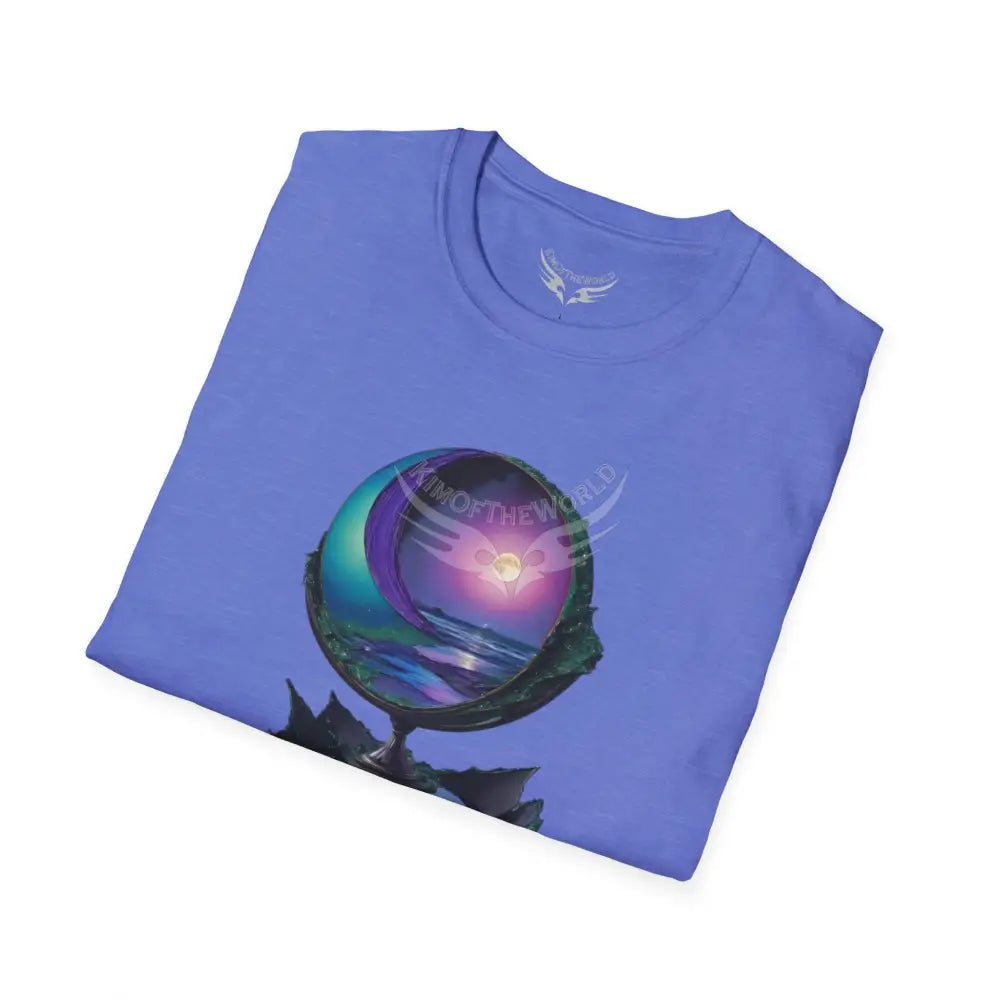 Colorful Liquid Two-Story Scenery Tee - Softstyle T-Shirt T-Shirt