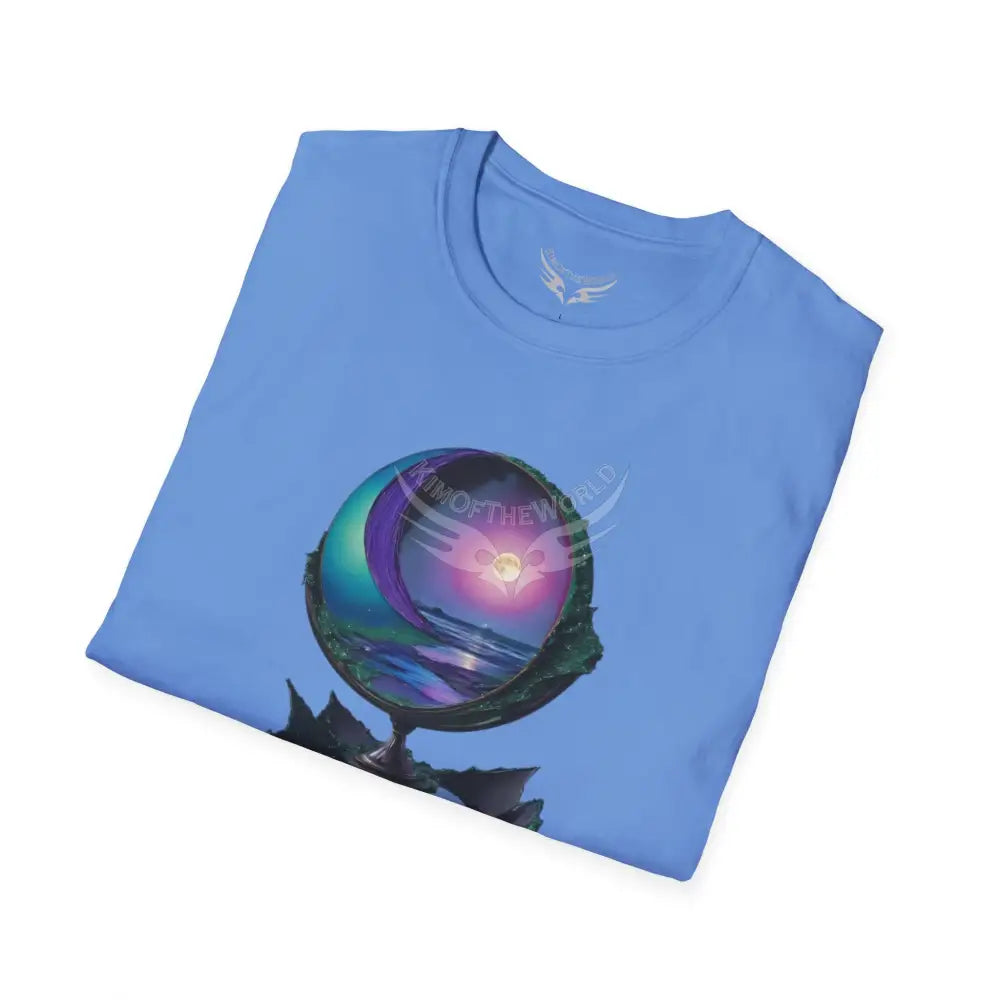 Colorful Liquid Two-Story Scenery Tee - Softstyle T-Shirt T-Shirt