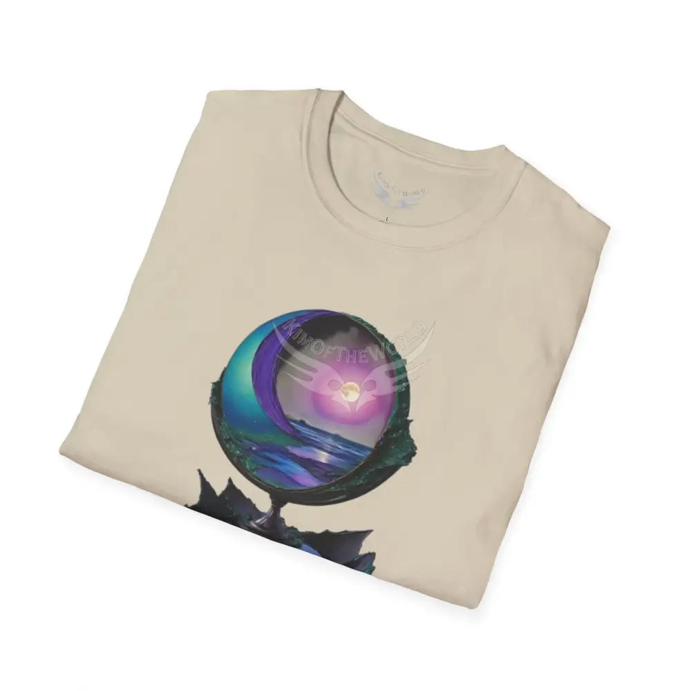 Colorful Liquid Two-Story Scenery Tee - Softstyle T-Shirt T-Shirt