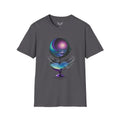 Colorful Liquid Two-Story Scenery Tee - Softstyle T-Shirt Charcoal / XS T-Shirt