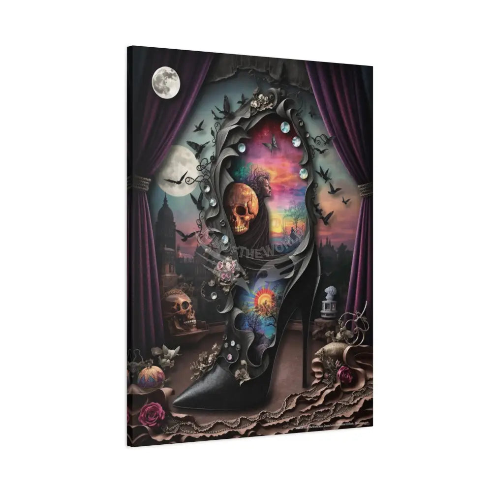 Copy of Surreal 3D Magic Stiletto Dimensional Canvas Art — 3D Portal Shoe Lover’s Wall Decor Canvas