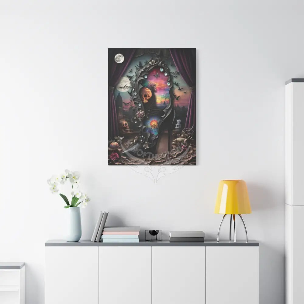 Copy of Surreal 3D Magic Stiletto Dimensional Canvas Art — 3D Portal Shoe Lover’s Wall Decor Canvas