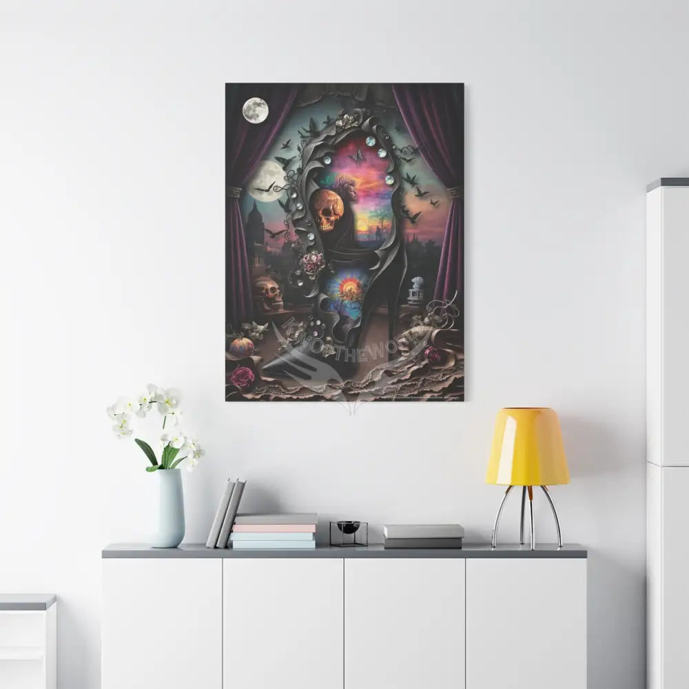 Copy of Surreal 3D Magic Stiletto Dimensional Canvas Art — 3D Portal Shoe Lover’s Wall Decor Canvas