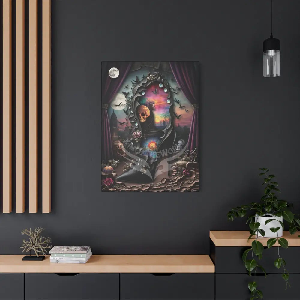 Copy of Surreal 3D Magic Stiletto Dimensional Canvas Art — 3D Portal Shoe Lover’s Wall Decor Canvas