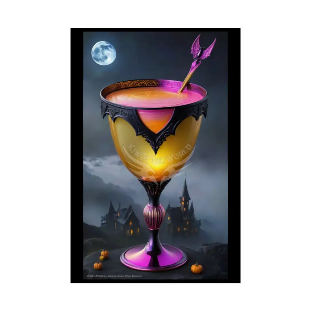 Cosmic Cocktails Halloween Sweet Treats - Rolled Poster 20″ x 30″ (Vertical) / Semi Glossy Poster