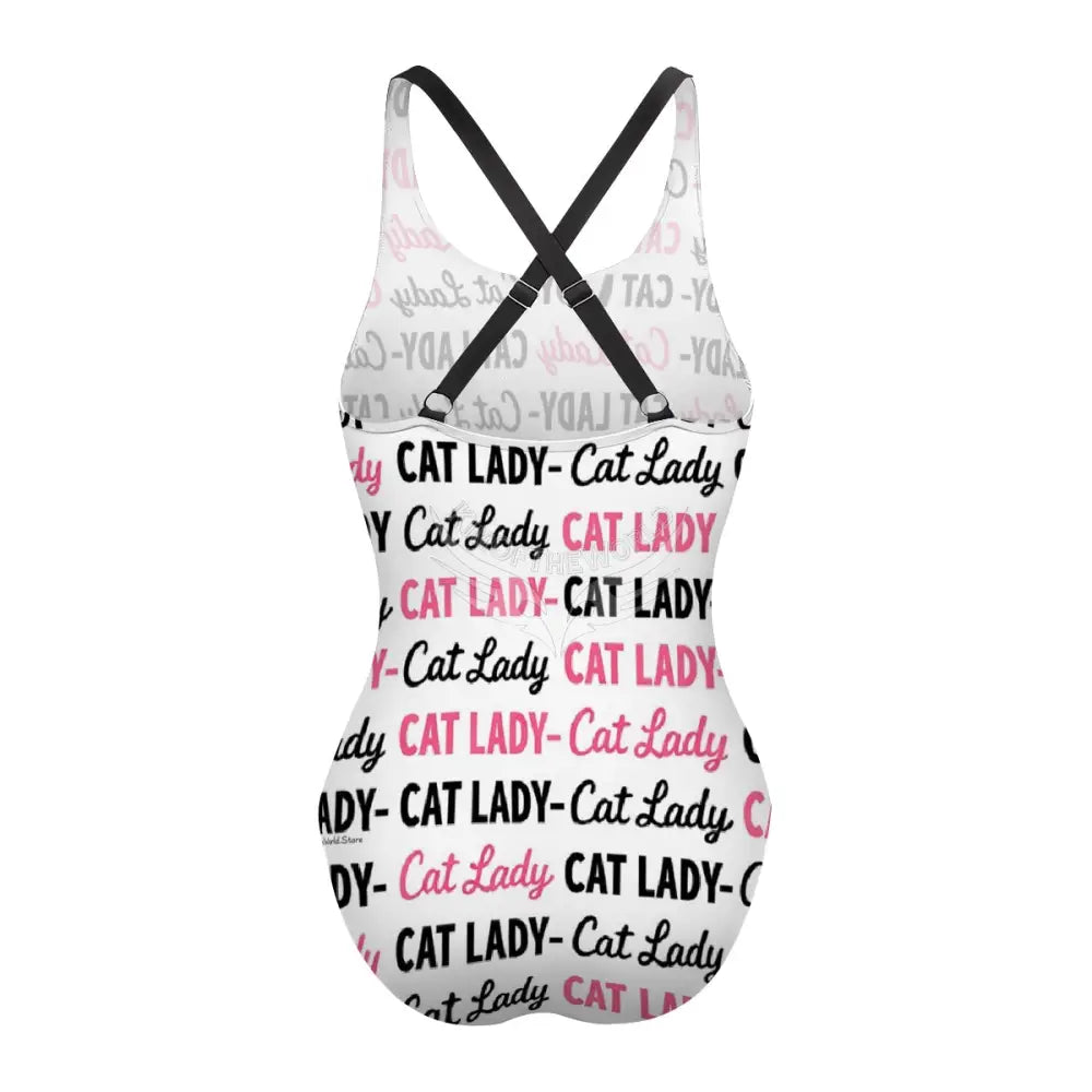 Cross-Back One Piece Swimsuit Women Women’s Swimwear