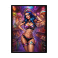 Cute Tall Girl Rolled Posters — Sexy Seductive Wall Art 18″ x 24″ (Vertical) / Semi Glossy Poster
