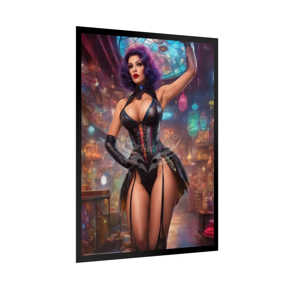 Cute Tall Girl Rolled Posters — Sexy Seductive Wall Art Poster