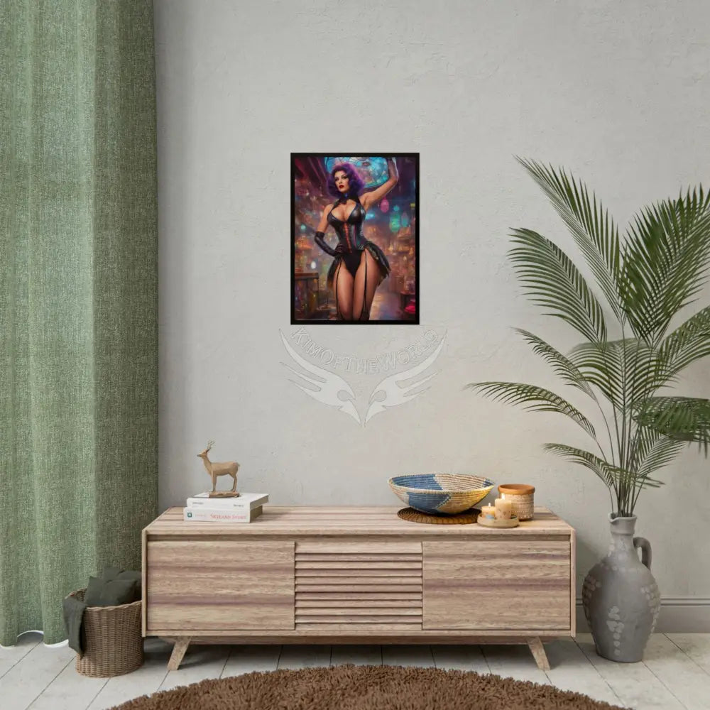 Cute Tall Girl Rolled Posters — Sexy Seductive Wall Art Poster