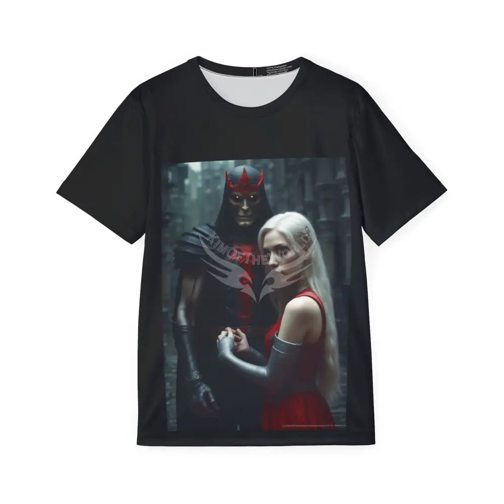 Dark Mismatched Gothic Couple Sports Jersey XS All Over Prints