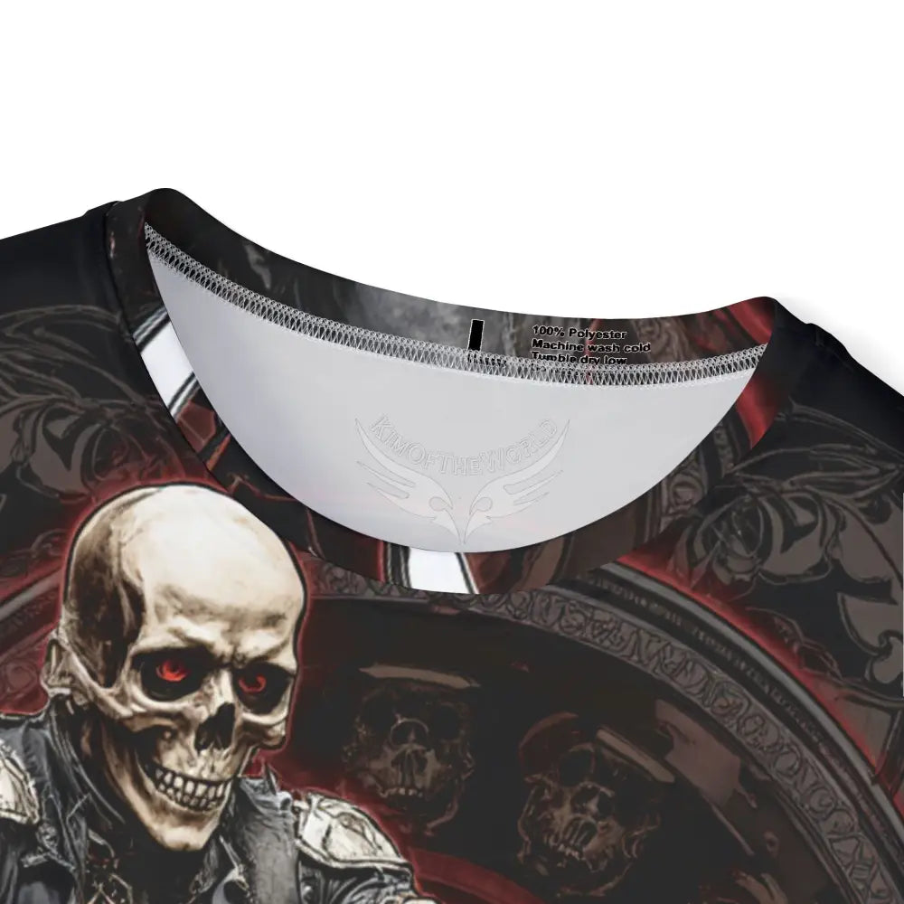 Dark Steampunk Biker Gothic Sports Jersey All Over Prints