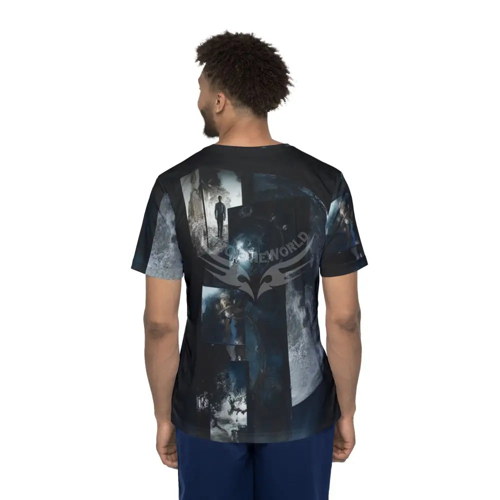 Dark Steampunk Moon Gothic Sports Jersey L All Over Prints