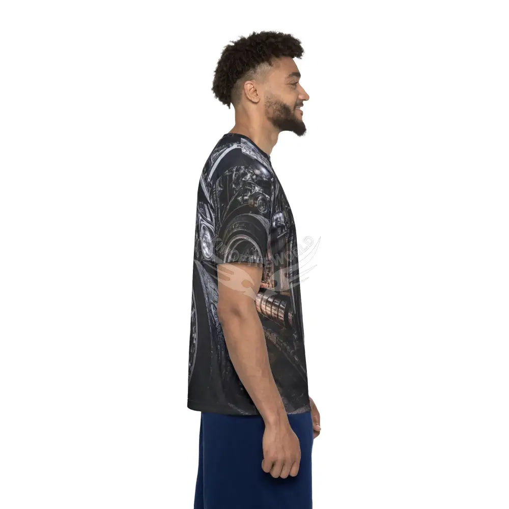 Dark Steampunk Moon Gothic Sports Jersey L All Over Prints