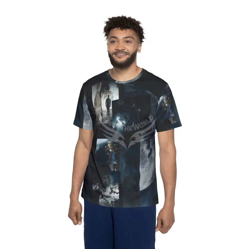 Dark Steampunk Moon Gothic Sports Jersey L All Over Prints