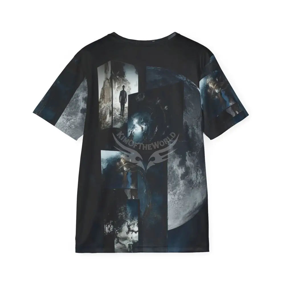 Dark Steampunk Moon Gothic Sports Jersey L All Over Prints