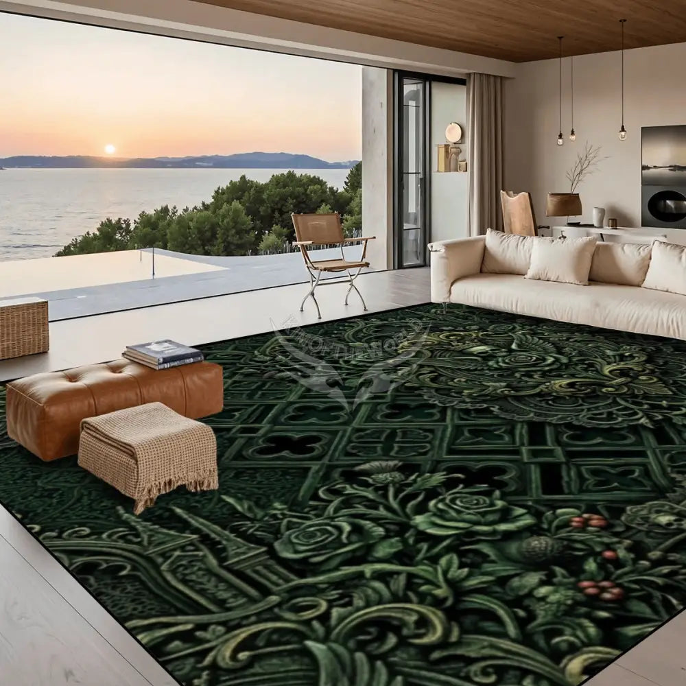 Large Area Rug Floor Carpet (5:4) 120’’x96’’ Rugs & Mats