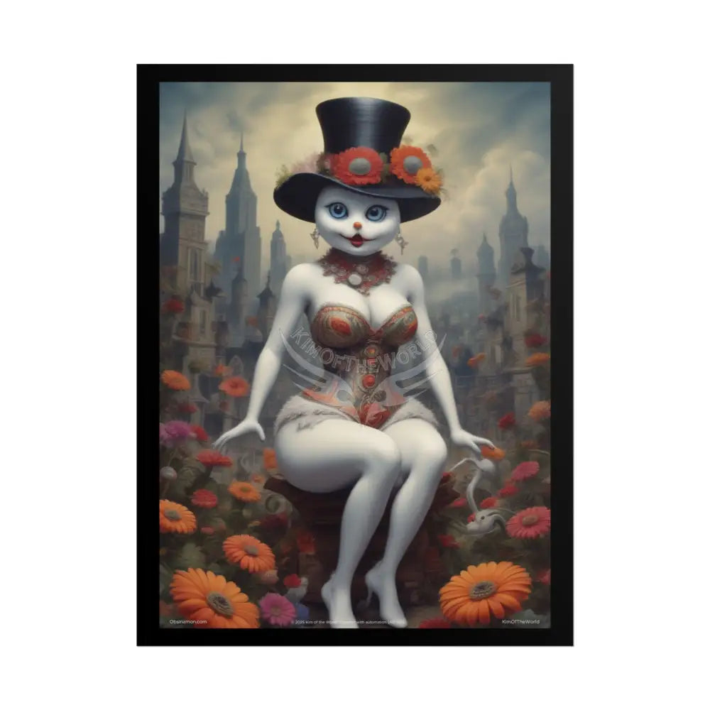 Empowered Weird Female Creatures Art Fashion Anime Gothic Magic Retro Lady Girls (Bold & Beautiful Female Characters) —