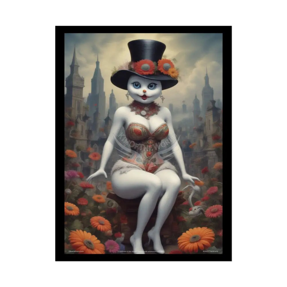 Empowered Weird Female Creatures Art Fashion Anime Gothic Magic Retro Lady Girls (Bold & Beautiful Female Characters) —