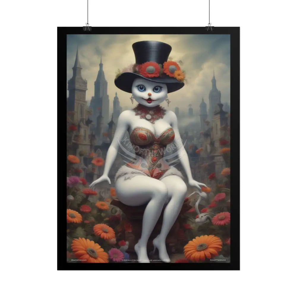 Empowered Weird Female Creatures Art Fashion Anime Gothic Magic Retro Lady Girls (Bold & Beautiful Female Characters) —