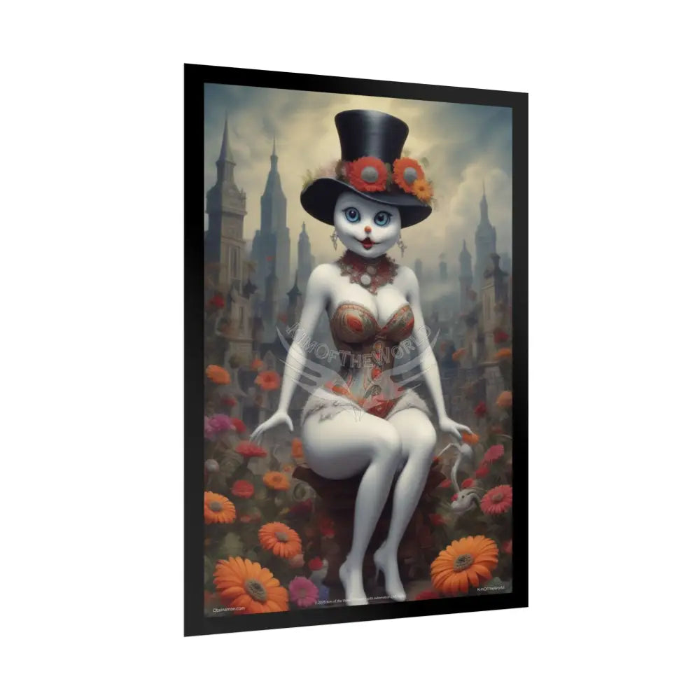 Empowered Weird Female Creatures Art Fashion Anime Gothic Magic Retro Lady Girls (Bold & Beautiful Female Characters) —