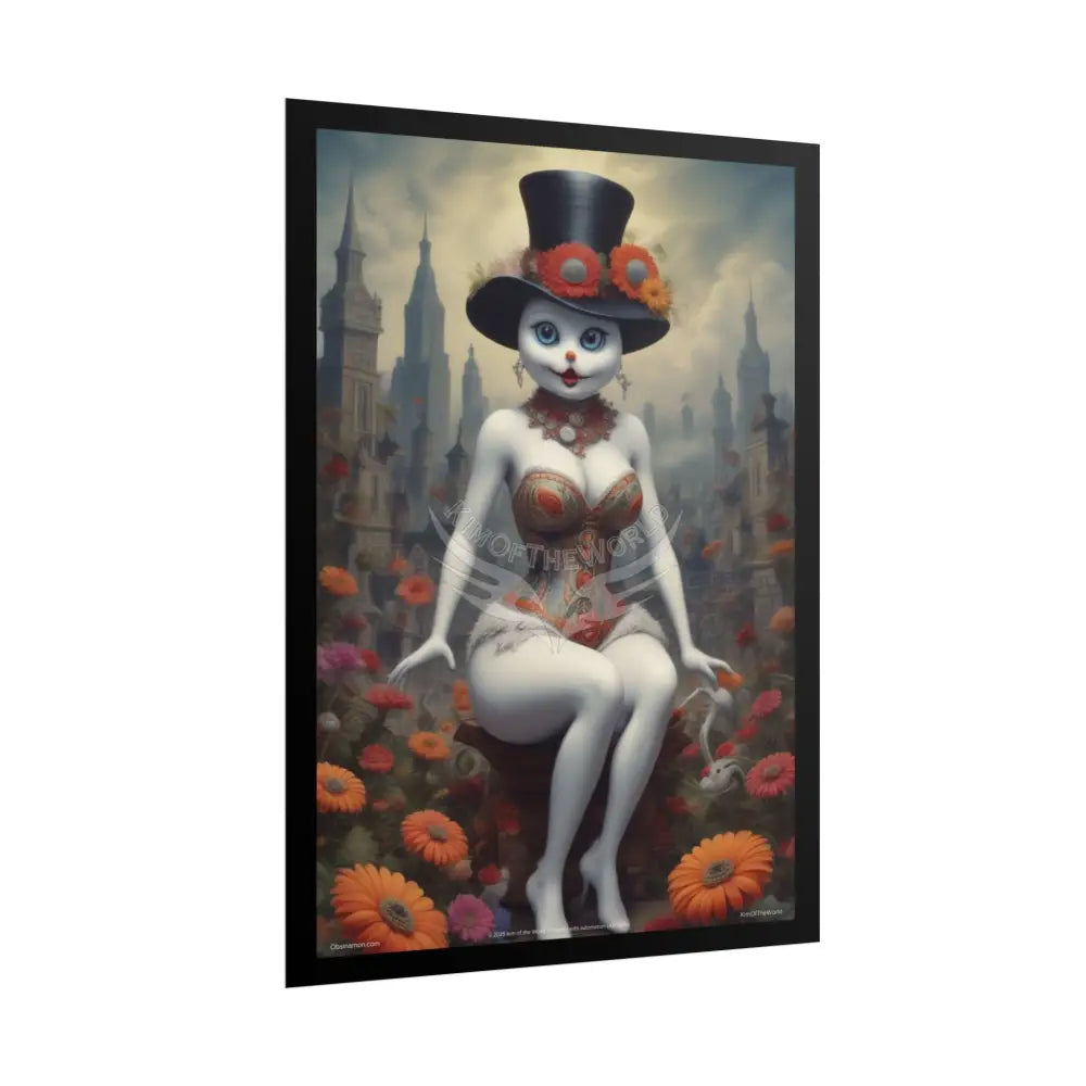 Empowered Weird Female Creatures Art Fashion Anime Gothic Magic Retro Lady Girls (Bold & Beautiful Female Characters) —