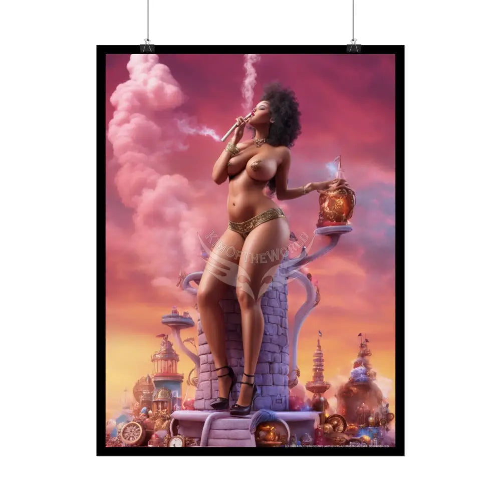 Empowered Weird Women Retro Art Poster — Rolled Poster Poster