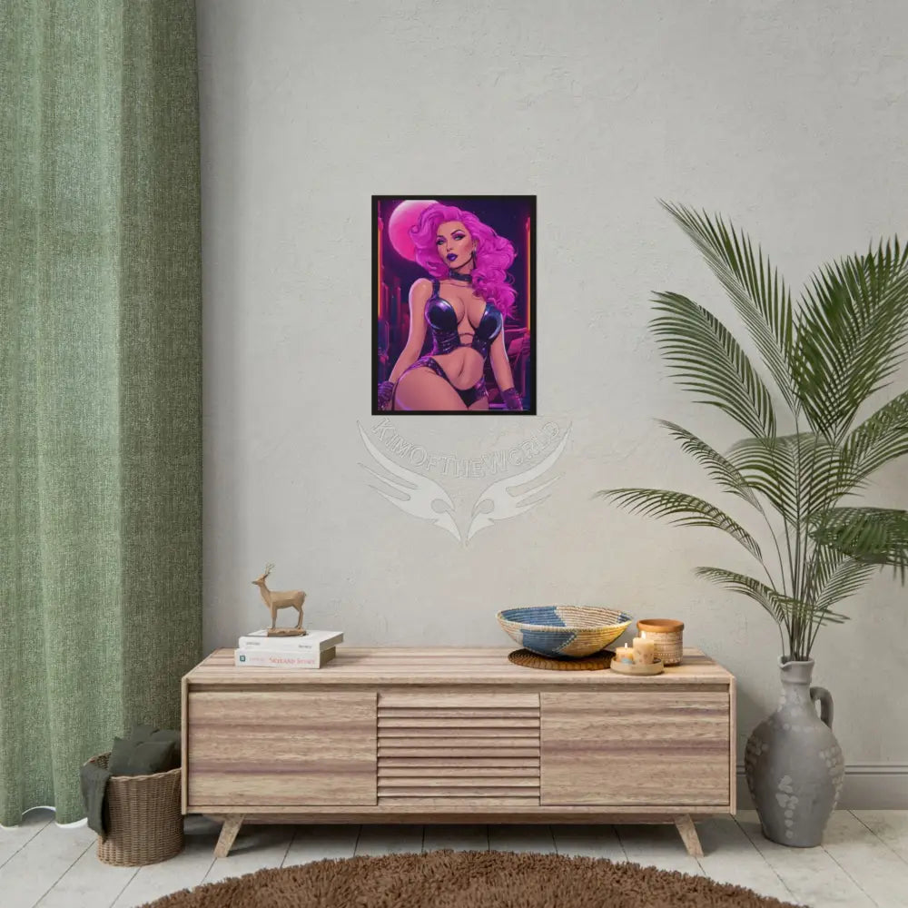 Empowered Weird Women Retro Art Poster — Rolled Poster Poster