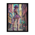 Empowered Woman Art Colorful Fashion Giantess Tall Girlfriend (Bold & Beautiful Female Characters) Weird Stiletto