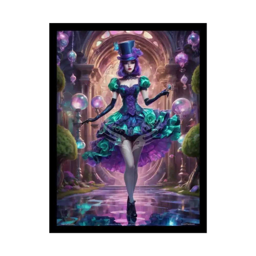 Empowered Woman Art Prints (Bold & Beautiful Female Characters) Weird Stiletto Fetish Shoe — Rolled Poster Set 18″ x