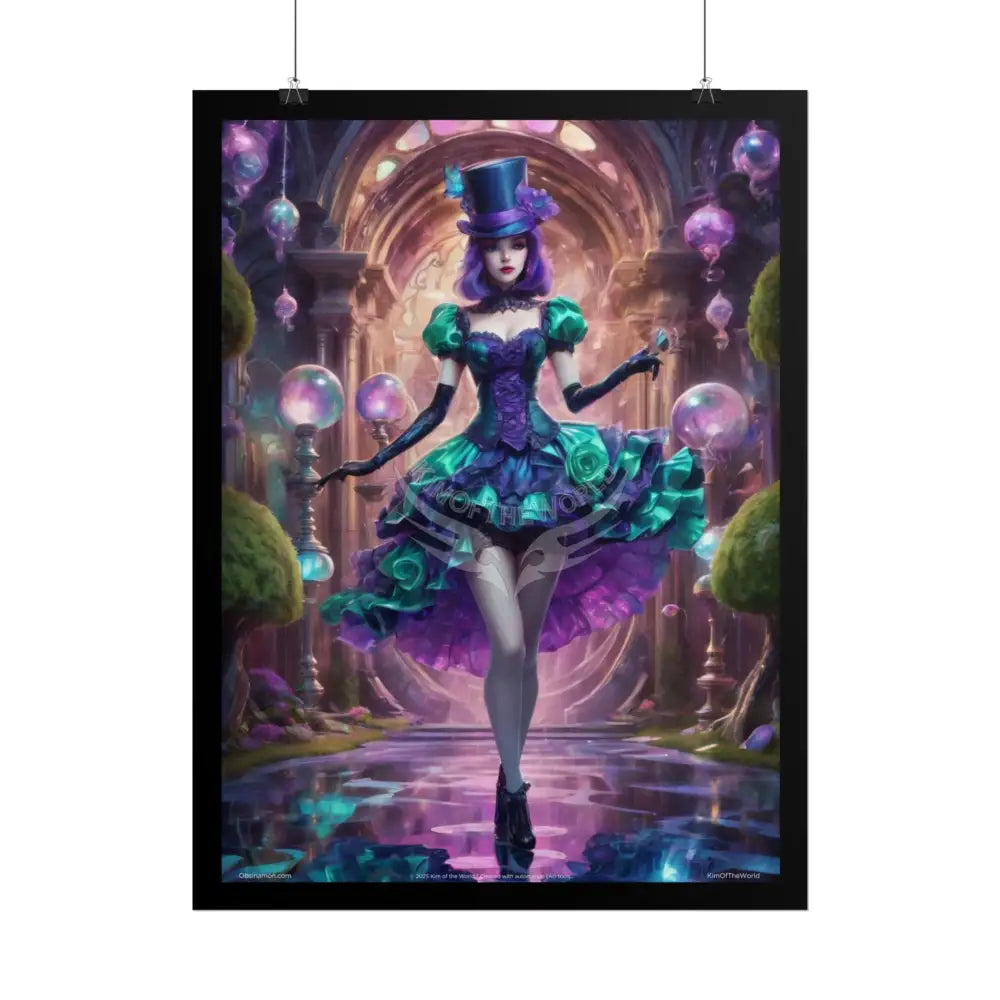 Empowered Woman Art Prints (Bold & Beautiful Female Characters) Weird Stiletto Fetish Shoe — Rolled Poster Set Poster