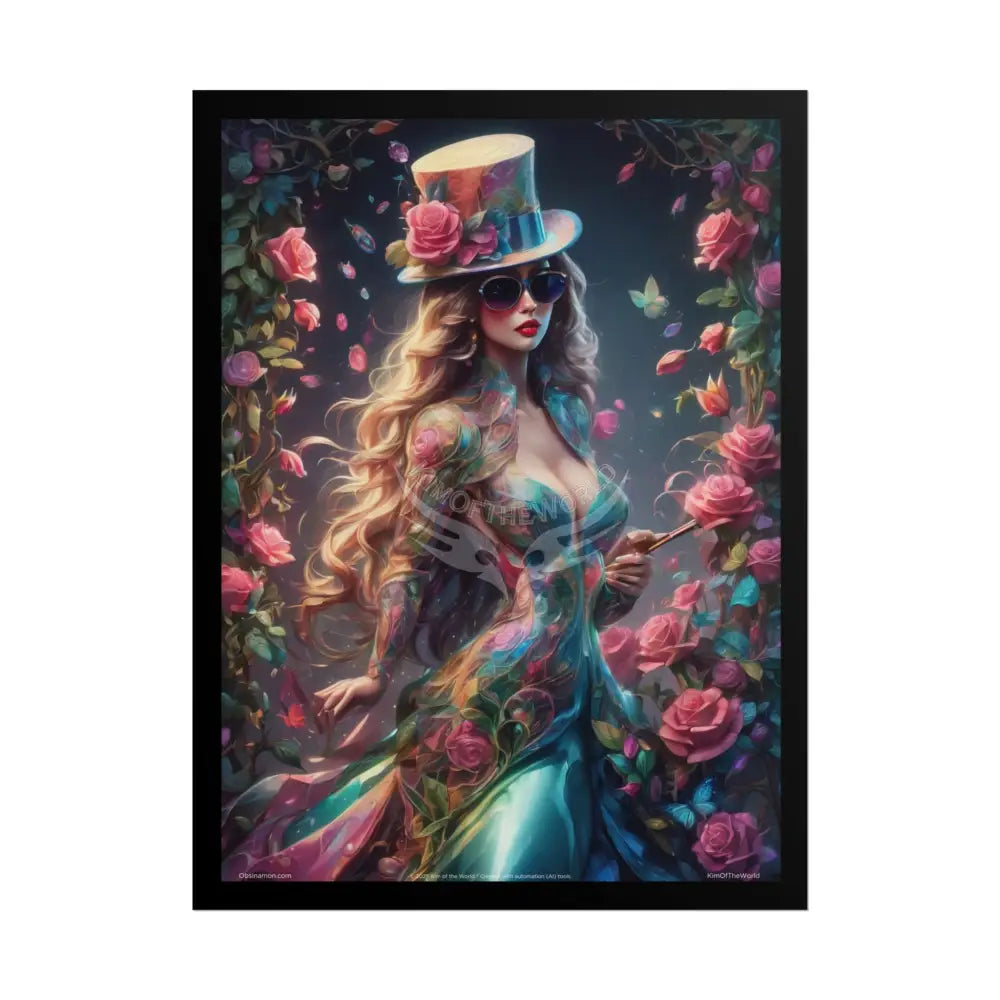 Empowered Women Art Prints (Bold Female Characters)— Rolled Poster Set 18″ x 24″ (Vertical) / Matte Poster