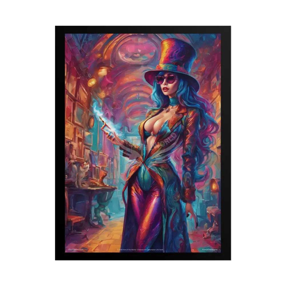 Empowered Women Art Prints (Bold Female Characters)— Rolled Poster Set 18″ x 24″ (Vertical) / Matte Poster