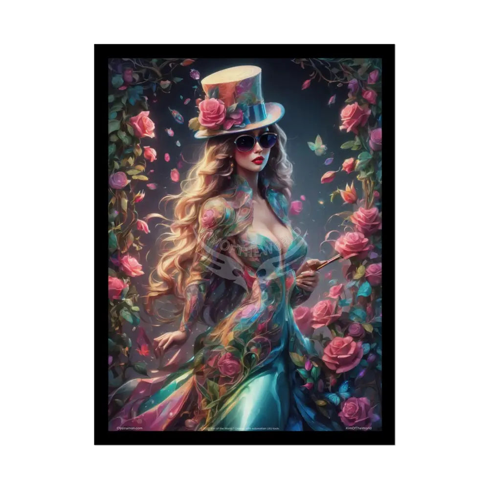 Empowered Women Art Prints (Bold Female Characters)— Rolled Poster Set 18″ x 24″ (Vertical) / Semi Glossy Poster