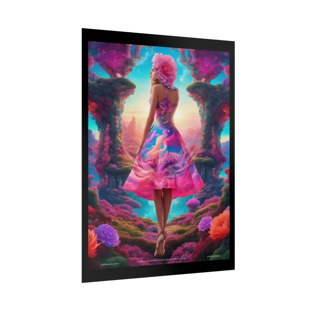 Empowered Women Art Prints (Bold Female Characters)— Rolled Poster Set Poster