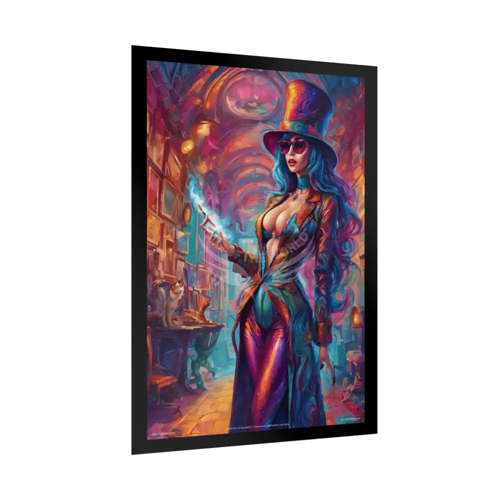 Empowered Women Art Prints (Bold Female Characters)— Rolled Poster Set Poster