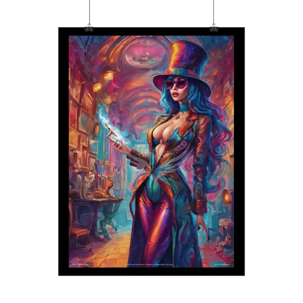 Empowered Women Art Prints (Bold Female Characters)— Rolled Poster Set Poster