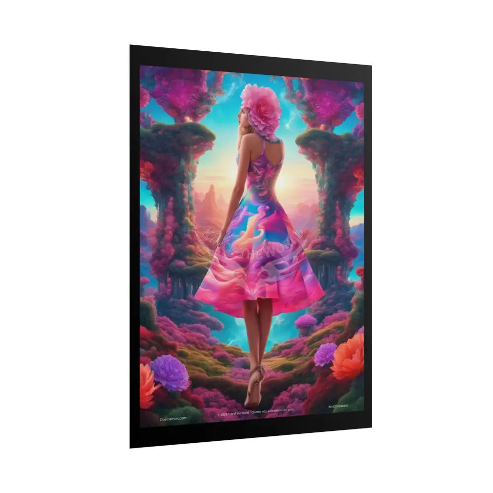 Empowered Women Art Prints (Bold Female Characters)— Rolled Poster Set Poster