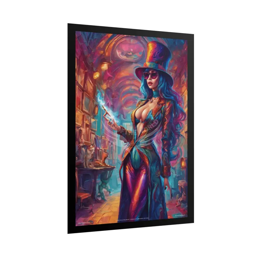 Empowered Women Art Prints (Bold Female Characters)— Rolled Poster Set Poster