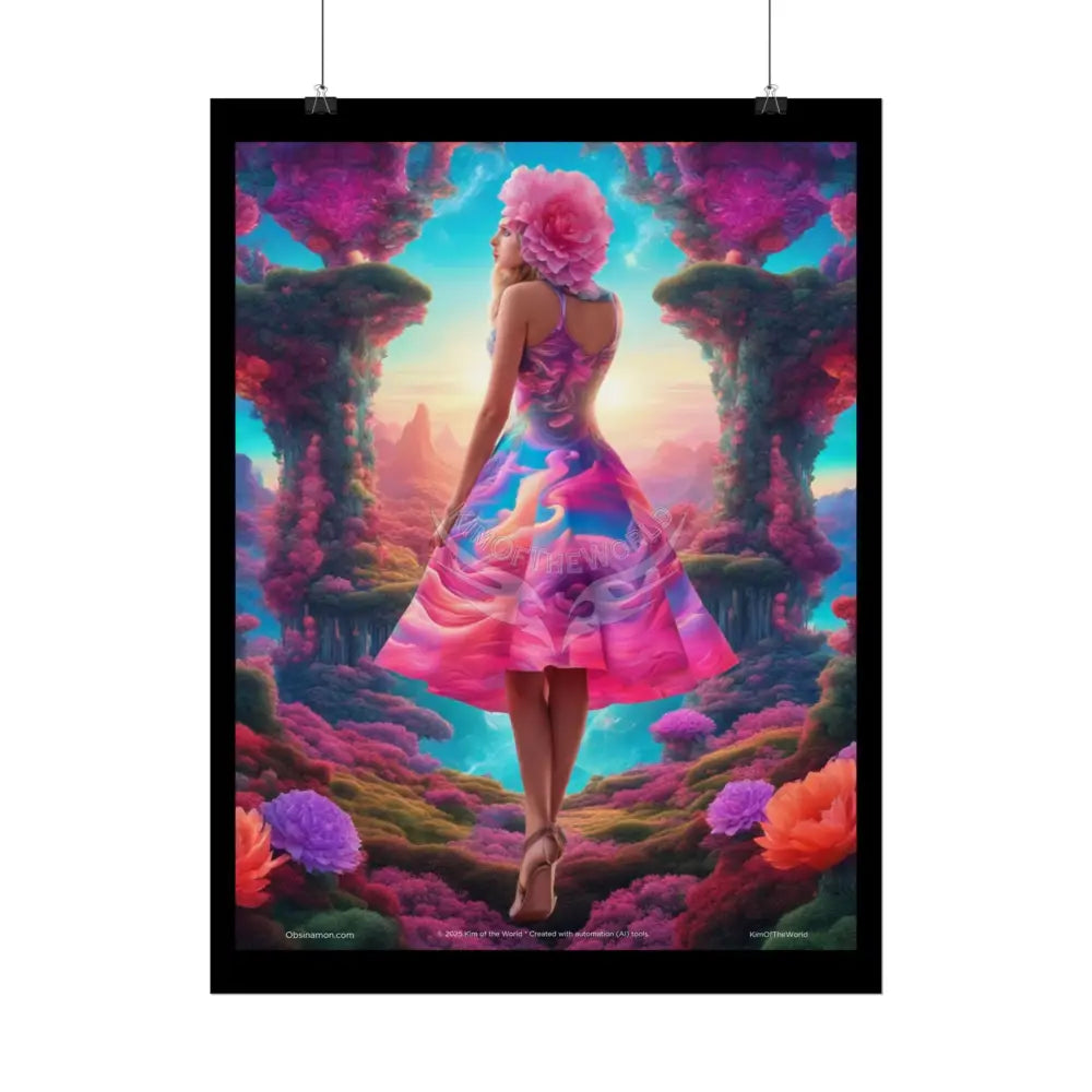 Empowered Women Art Prints (Bold Female Characters)— Rolled Poster Set Poster