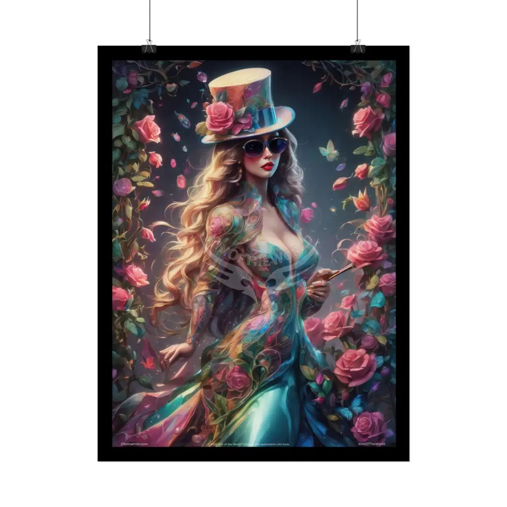 Empowered Women Art Prints (Bold Female Characters)— Rolled Poster Set Poster