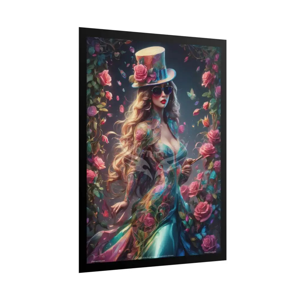 Empowered Women Art Prints (Bold Female Characters)— Rolled Poster Set Poster