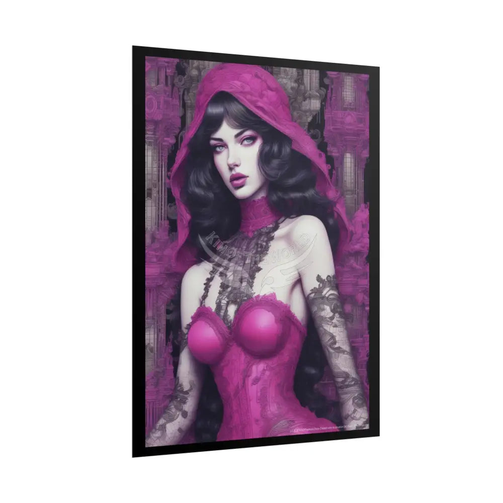 Empowered Women Retro Art Poster — Rolled Poster Poster