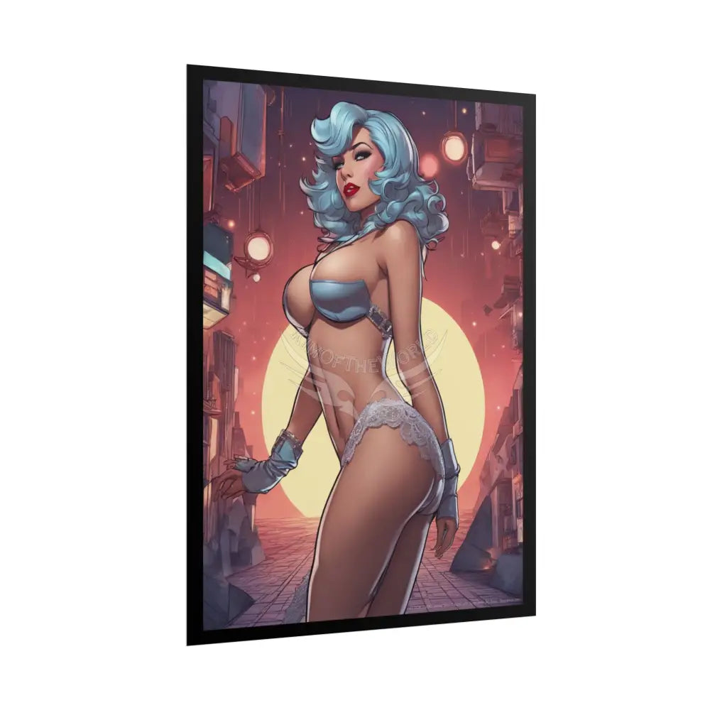 Empowered Women Retro Art Poster — Rolled Poster Poster