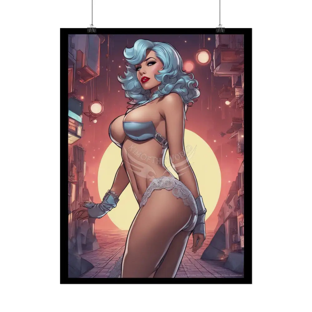 Empowered Women Retro Art Poster — Rolled Poster Poster