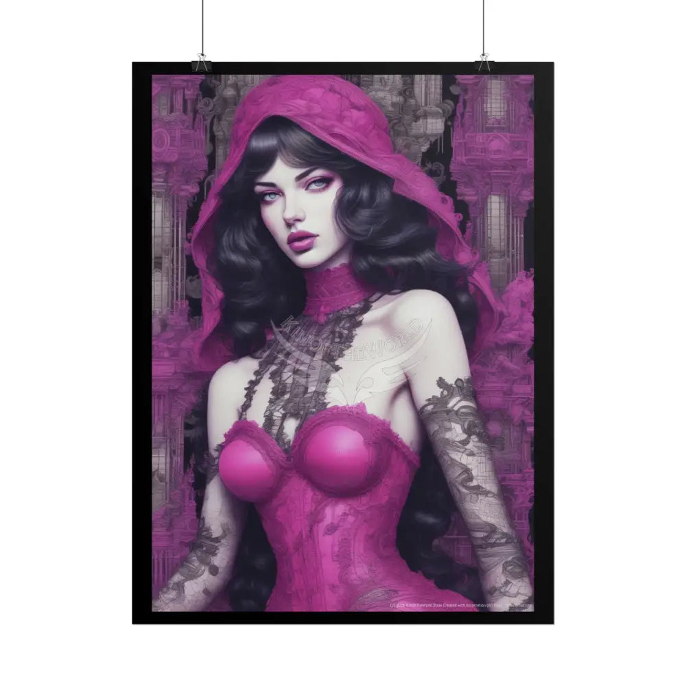 Empowered Women Retro Art Poster — Rolled Poster Poster