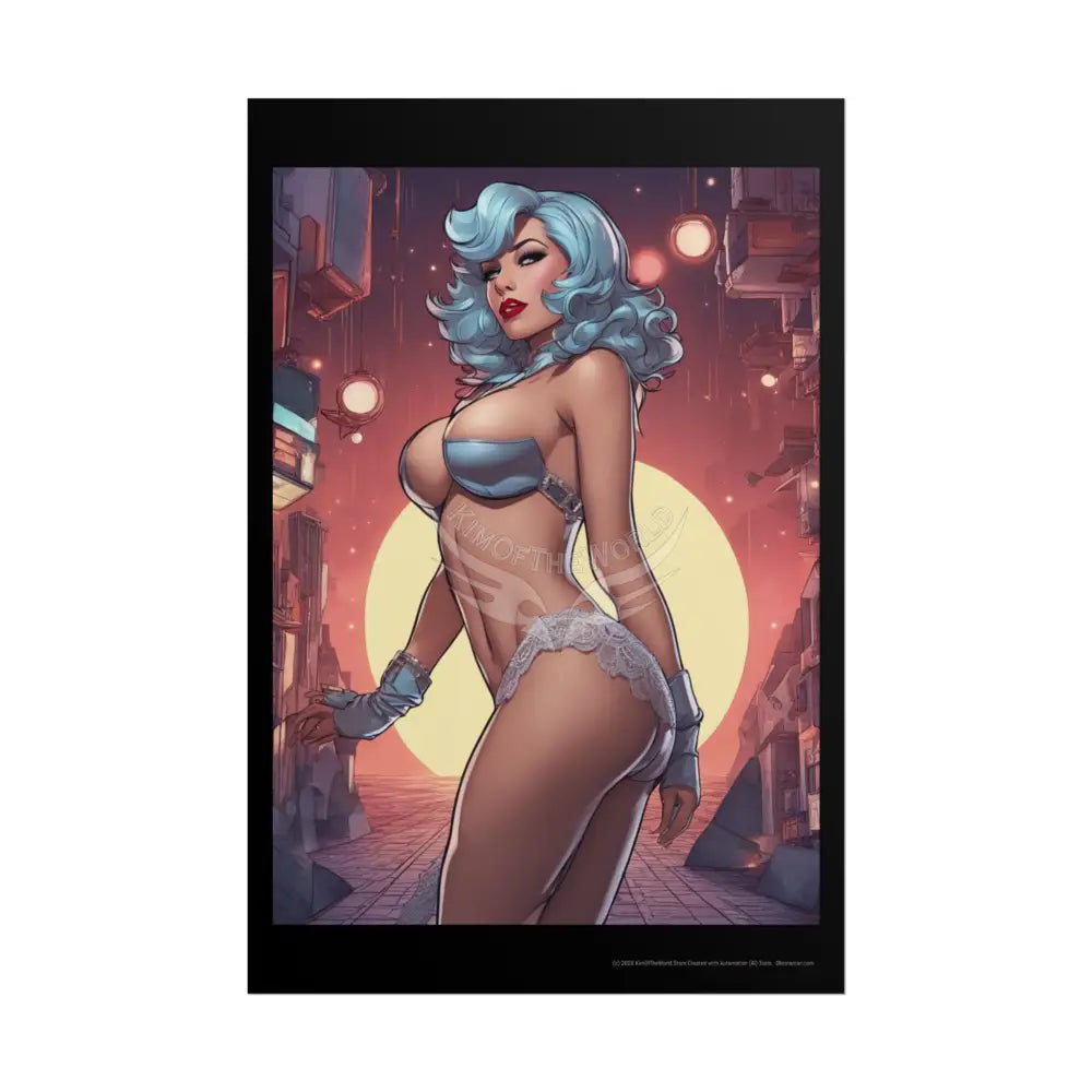 Empowered Women Retro Art Poster — Rolled Poster 20″ x 30″ (Vertical) / Matte Poster